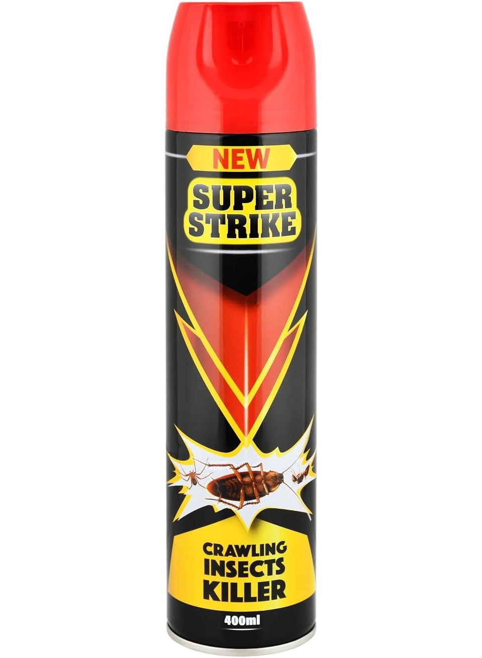 SUPER STRIKE Insect Killer Powerful Pest Control Spray for Flies Mosquitoes Cockroaches & Ants Fast-Acting, Long-Lasting Ind